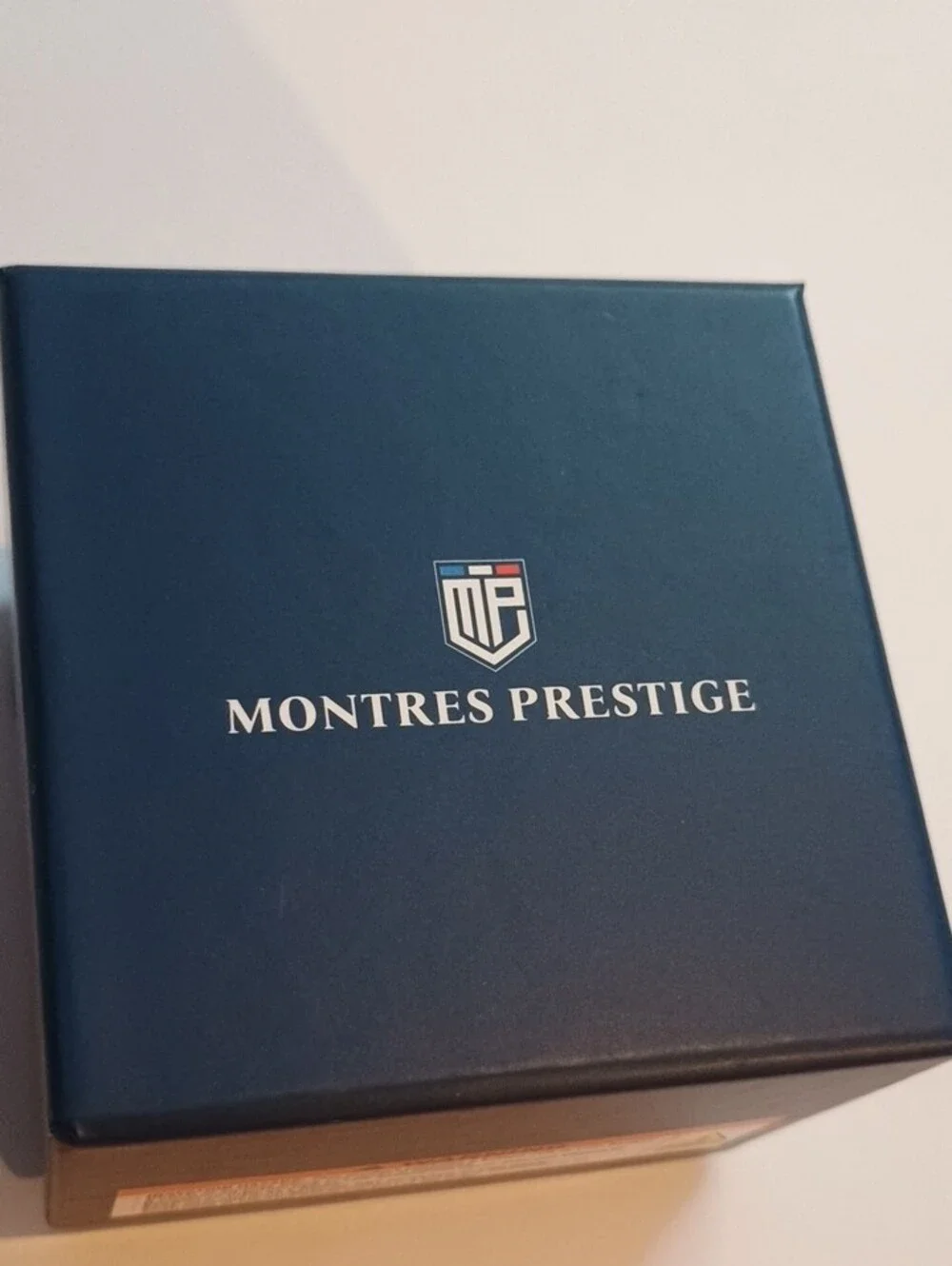 Montres Prestige Men's Black Dress Watch
